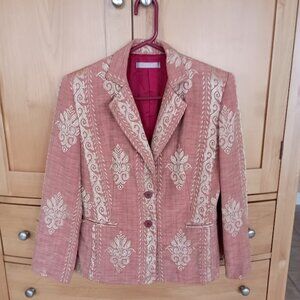Vintage Nicola Embroidered Blazer designed in Italy